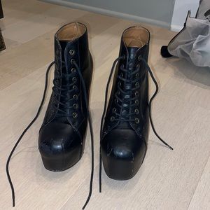 Copy of Jeffery Campbells black closed toed heels